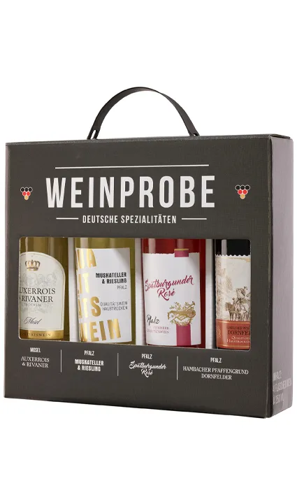 Winzergenossenschaft Moselland - Geschenkpackung 4er Weinprobe 2023