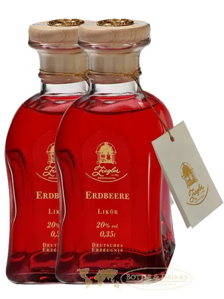 Ziegler Erdbeer Sommerlikör 2 x 0,35 Liter