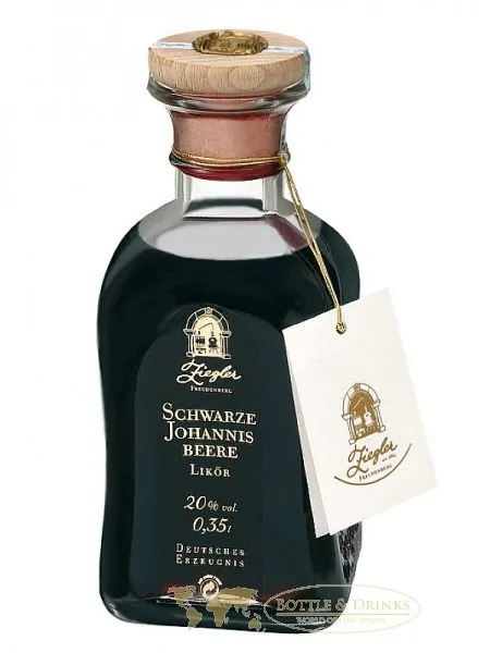 Ziegler Schwarze Johannisbeerenlikör 20 % 0,35 Liter