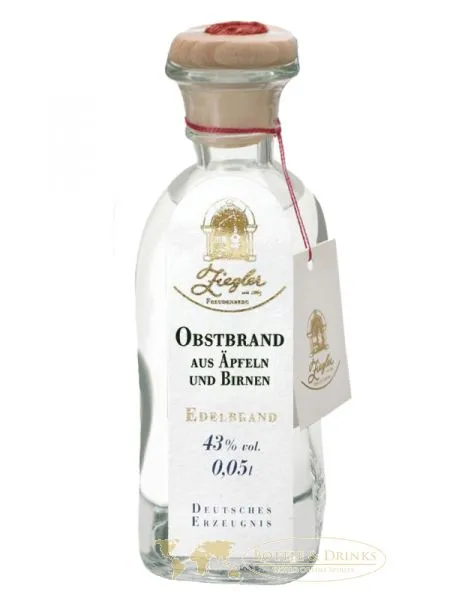 Ziegler Obstbrand Deutschland 0,05 Liter Miniatur