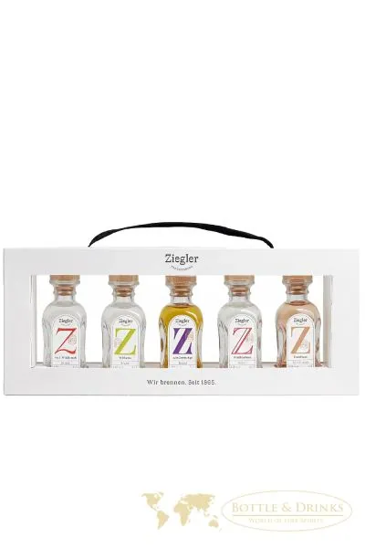 Ziegler Selection 5 x 5 cl Miniaturen