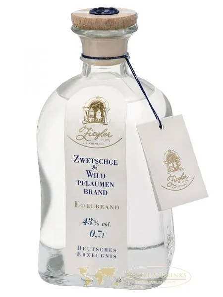 Ziegler Zwetschge & Wildpflaumenbrand Deutschland 0,7 Liter