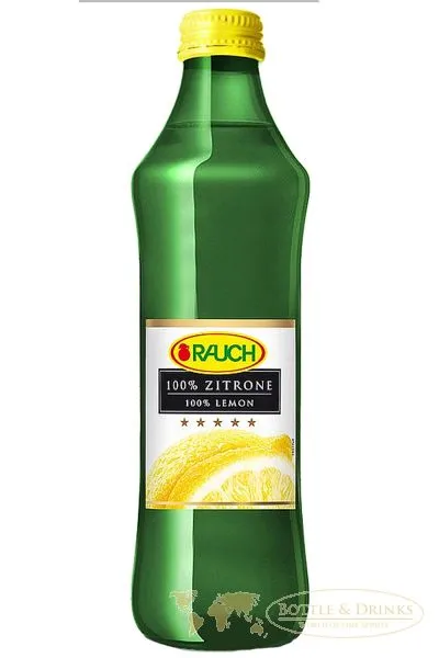 Zitronensaft 100 % Fa. Rauch 1,0 Liter