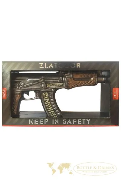 Zlatogor AK 47 Vodka Ukraine 0,7 Liter (große Flasche)