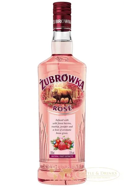 Zubrowka Vodka ROSE 0,7 Liter