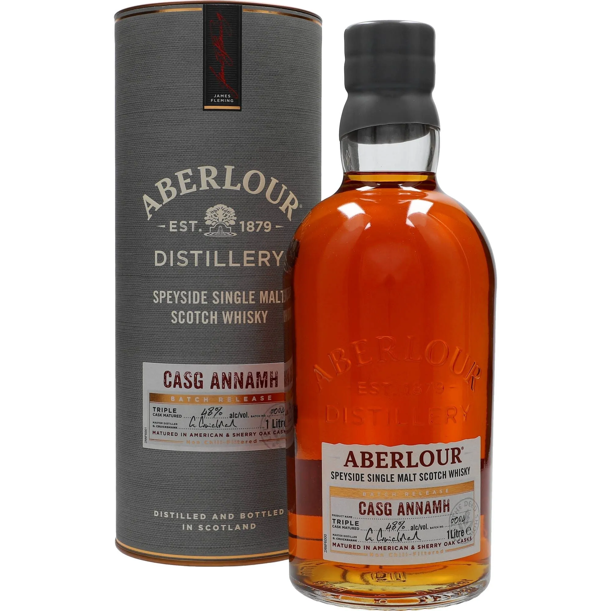 Aberlour Casg Annamh Batch 0004 Non Chill Filtered 48% 1L FL