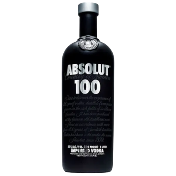 Absolut 100 Vodka 50,0% Vol., 1,0 LiterAbsolut.