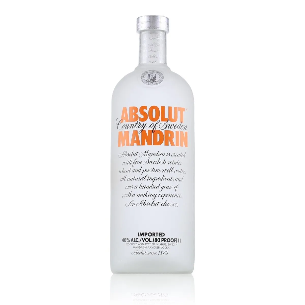 Absolut Mandrin Vodka "Classic Design" 40% Vol. 1l
