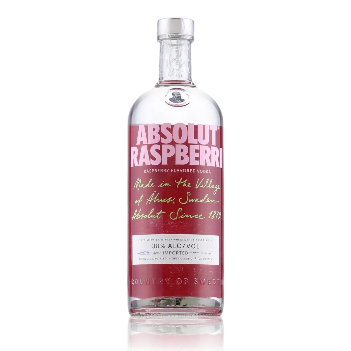 Absolut Raspberri Vodka 40% Vol. 1l