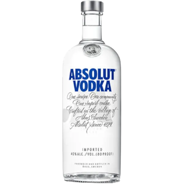Absolut Vodka 40,0% Vol., 1,0 LiterAbsolut.