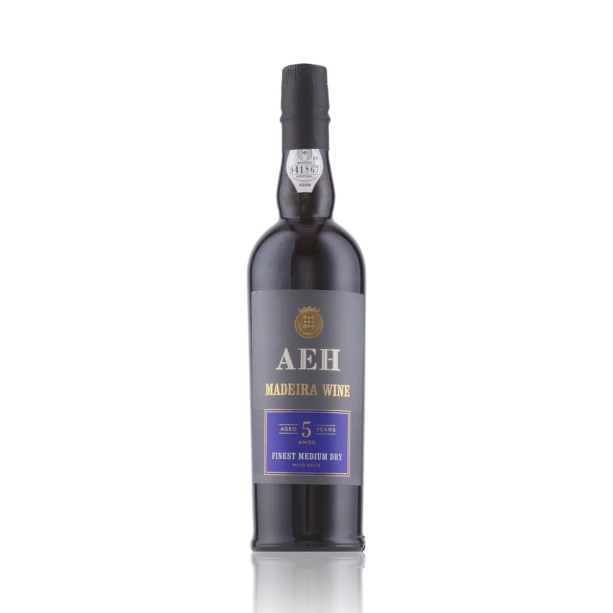 AEH 5 Years Madeira Wine Finest Medium Dry 19% Vol. 0,5l