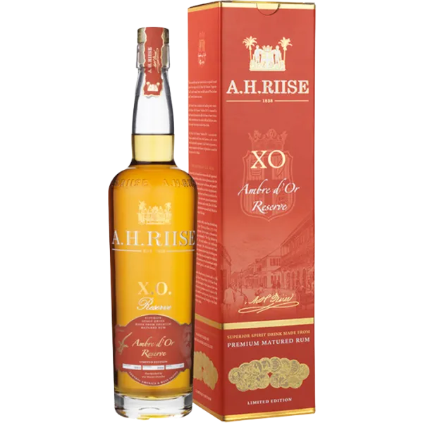 A.H. Riise XO Ambre d'Or Reserve Rum 42,0% Vol., 0,7 LiterA.H. Riise Rum