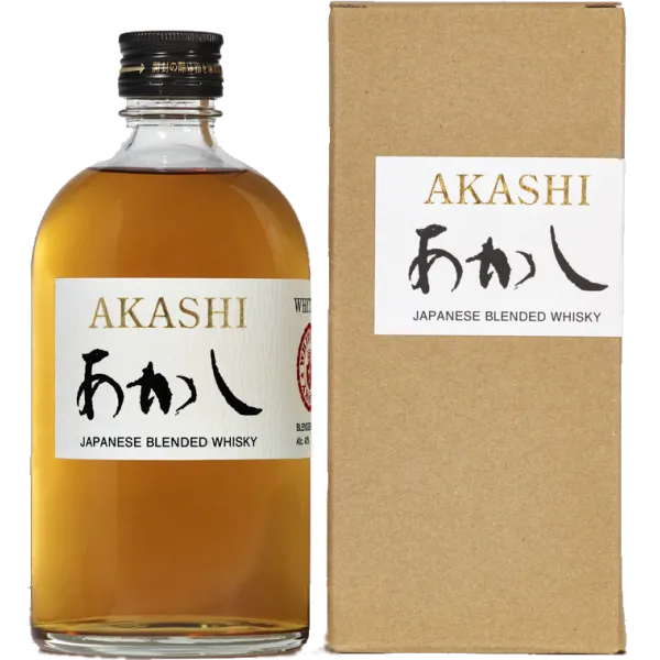 Akashi Japanese Blended Whisky in Geschenkpackung 40% Vol., 0,5 LiterAkashi White Oak Distillery