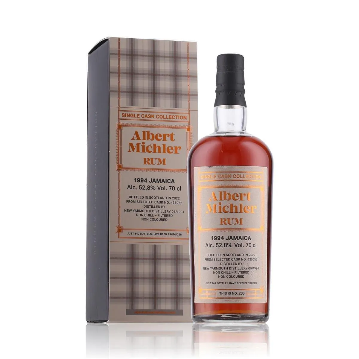 Albert Michler Single Cask Collection Jamaica Rum 1994/2022 52,8% Vol. 0,7l in Geschenkbox