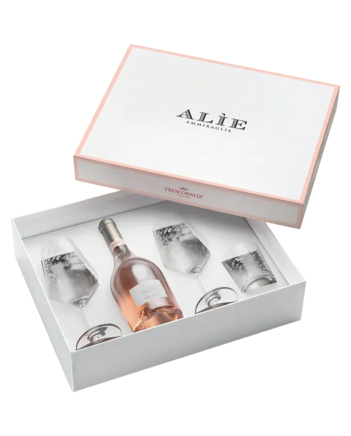 ALÌE 2019 Toscana IGT Rosè - Confezione regalo 2 bicchieri - Frescobaldi