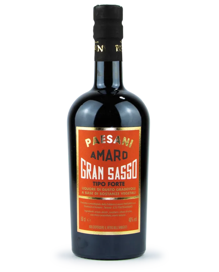 Amaro Gran Sasso Forte 500 ml - Liquori Paesani
