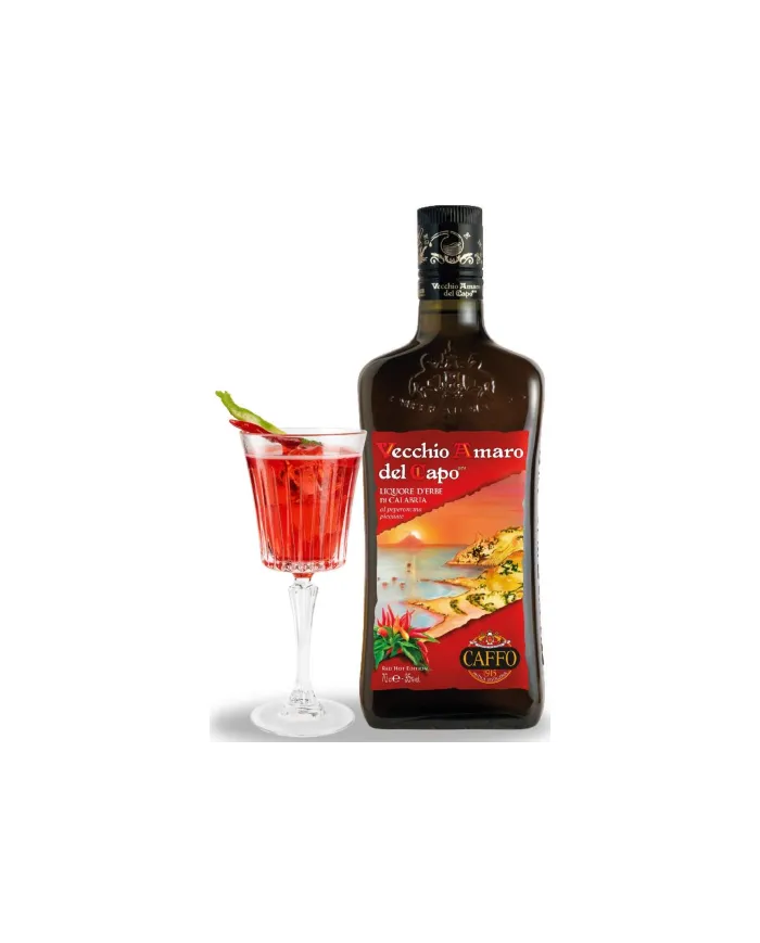 Amaro Vecchio Del Capo Red Hot Edition Cl.100