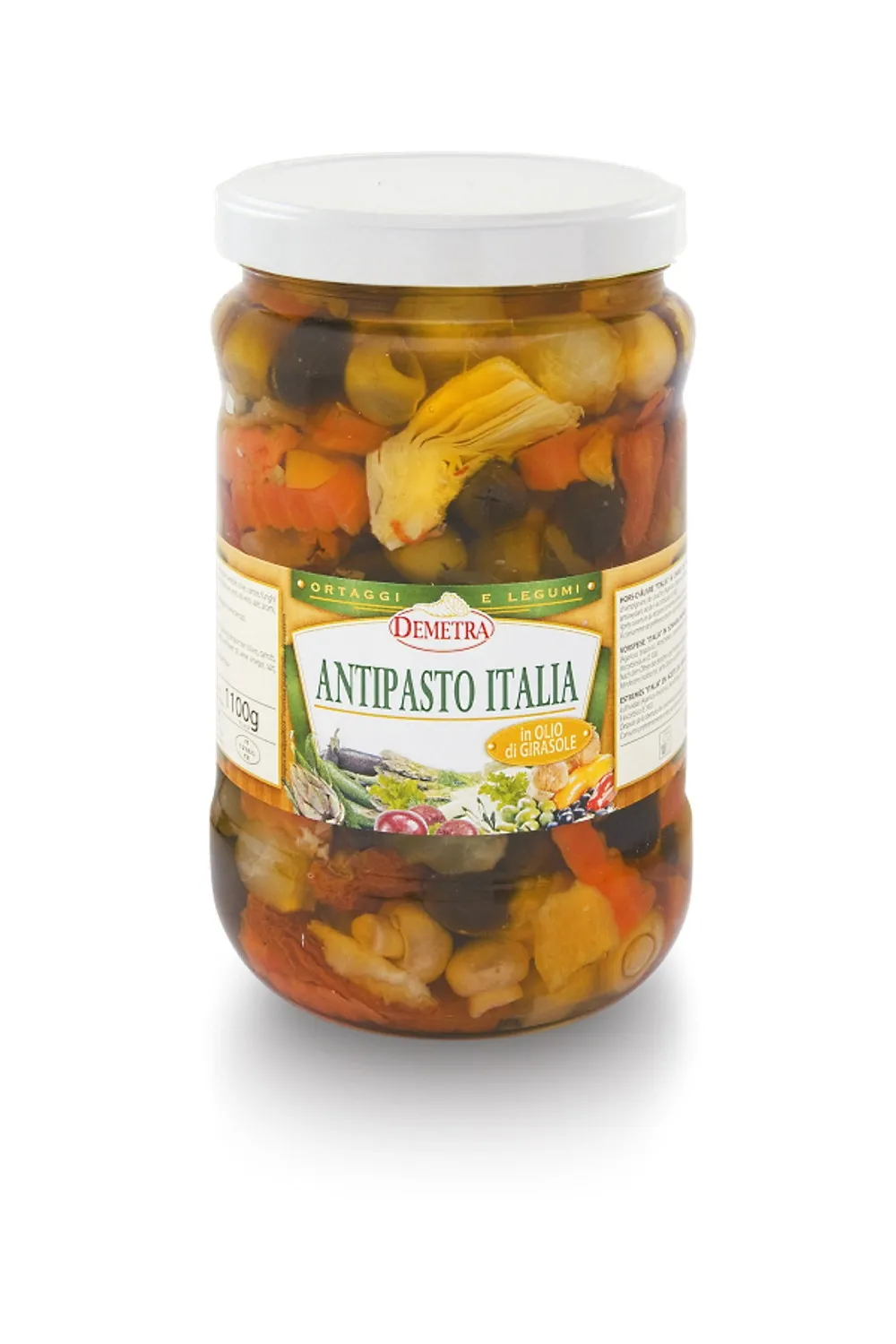 Antipasto Italia eingelegtes Gemüse (6 x 1550 g) Demetra