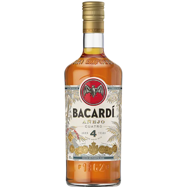 Bacardi Anejo 4 Cuatro 40,0% Vol., 0,7 LiterBacardi