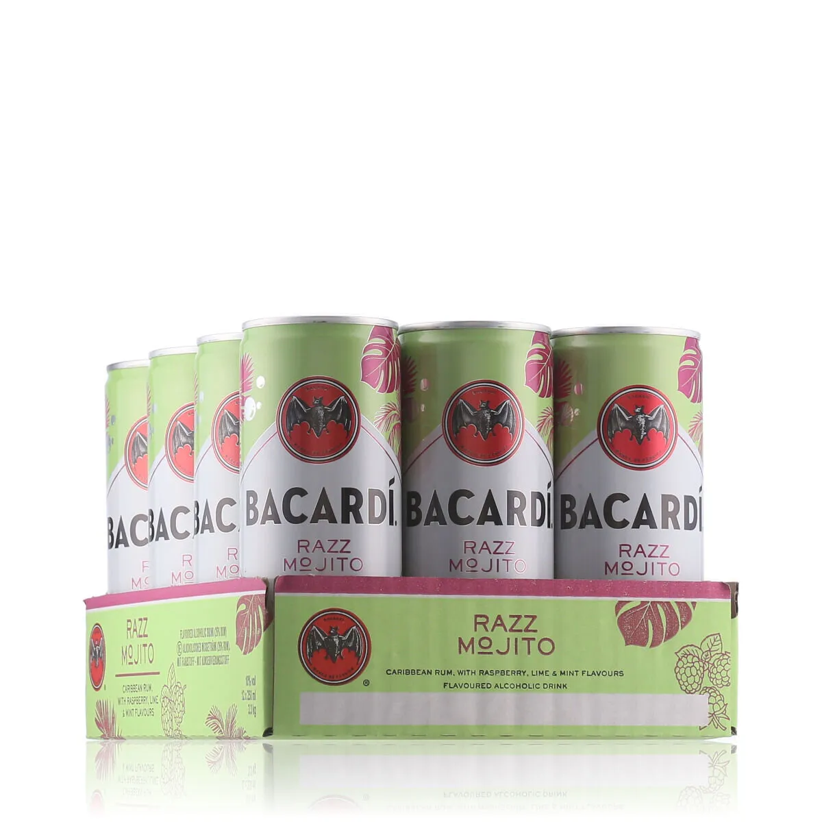 Bacardi Razz Mojito Dose 10% Vol. 12x0,25l