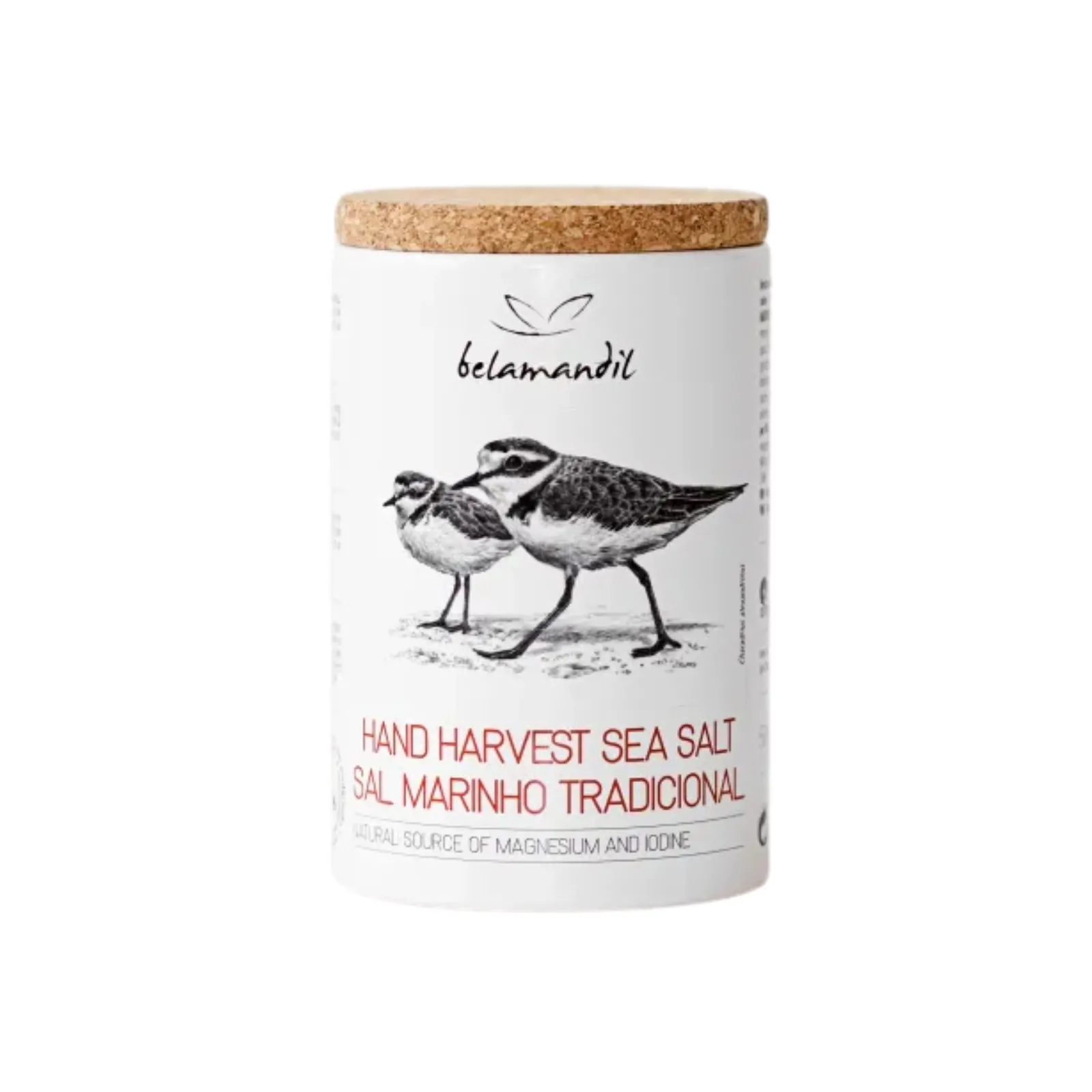 Belamandil Handgeerntetes Meersalz, grob, Kartonrolle-500 g