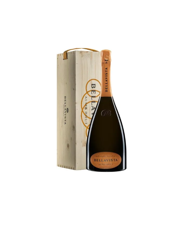 Bellavista Alma Brut Jeroboam Cassa Legno - Bellavista