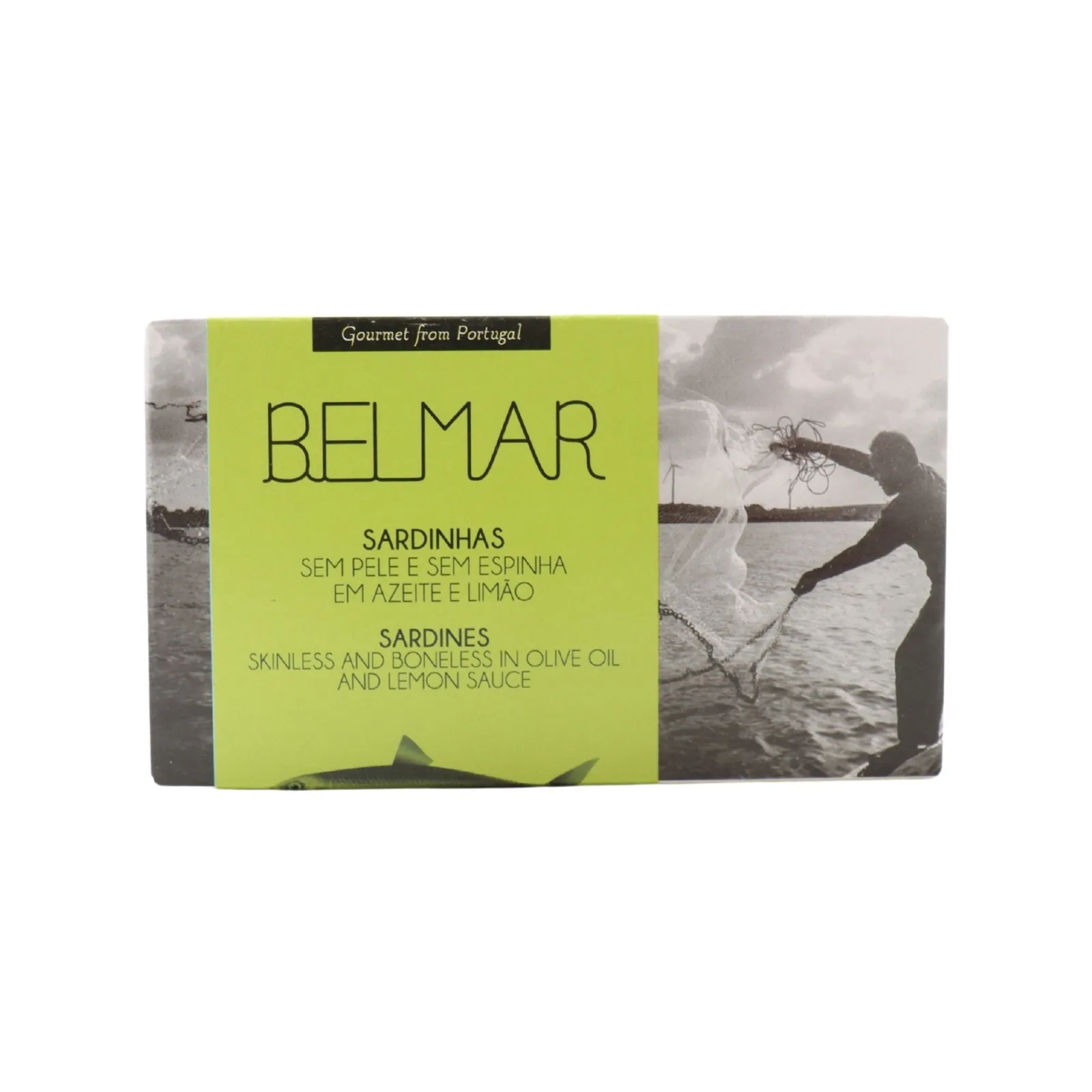 Belmar Sardinen ohne Haut und Knochen in Olivenöl und Zitrone-120 g