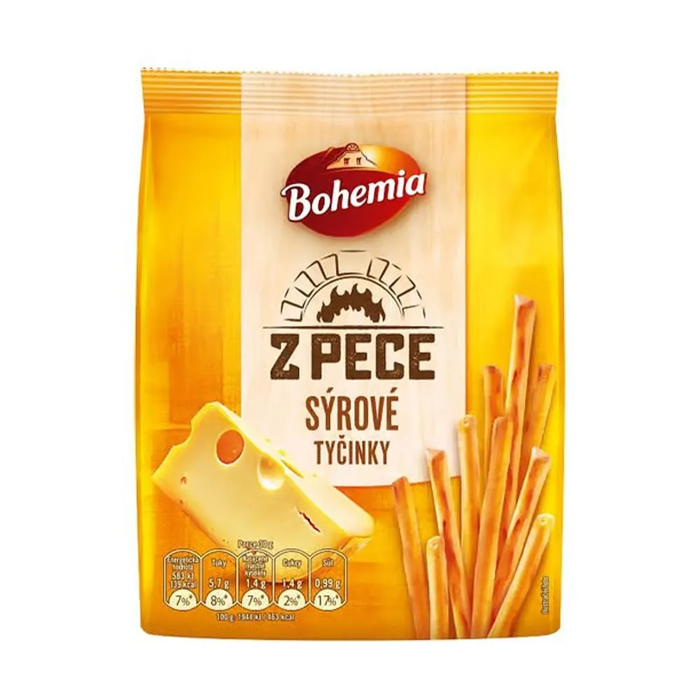 Bohemia Tycinky Käse Salzstangen 160g