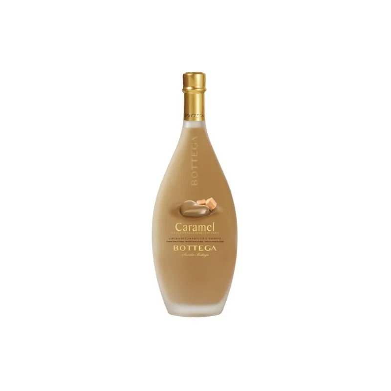 BOTTEGA Caramel - Caramelcremelikör - 0,5 Liter