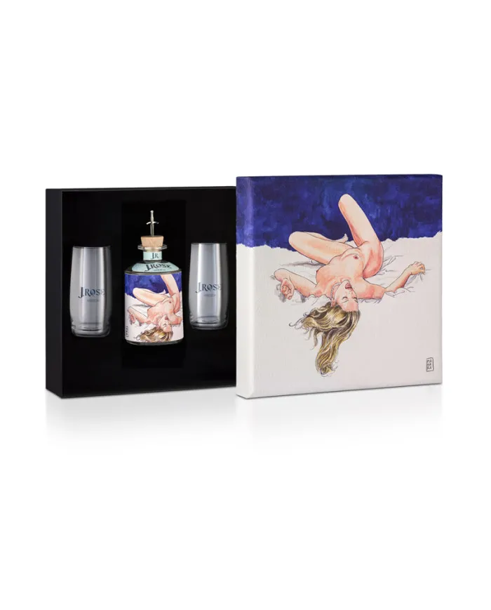 Luxury Box J.Rose London miele stesa Dry Gin 70 cl JRB03 - J.Rose