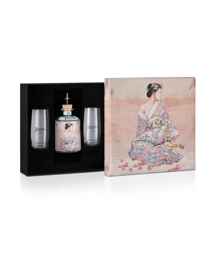 Luxury Box J.Rose Madamme Butterfly London Dry Gin 70 cl JRB08 - J.Rose