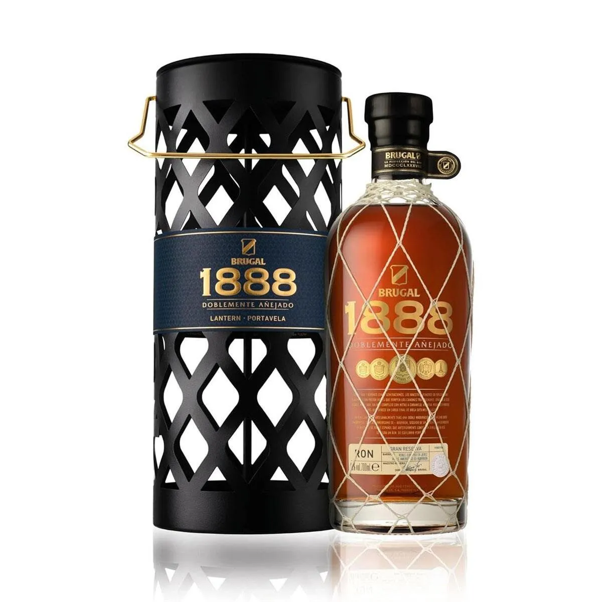 Brugal 1888 Doblemente Anejado Rum 40% Vol. 0,7l in Geschenkbox