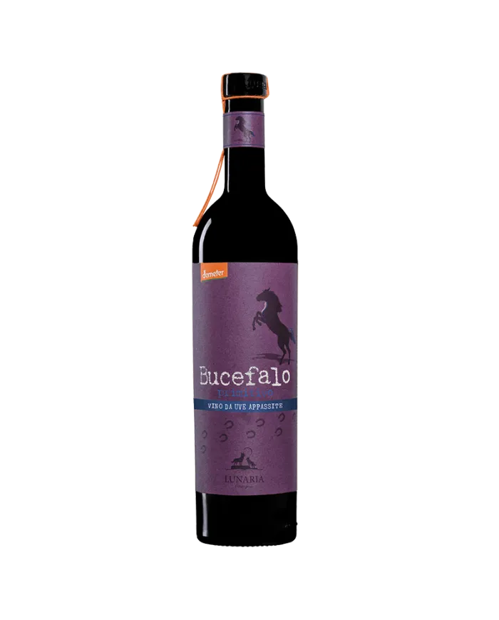 Bucefalo Primitivo da uve appassite IGP 2021 Lunaria - Cantina Orsogna