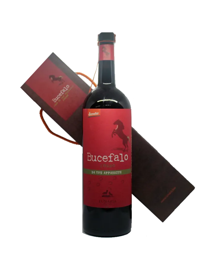 Bucefalo Rosso da uve appassite Magnum - Lunaria - Cantina Orsogna