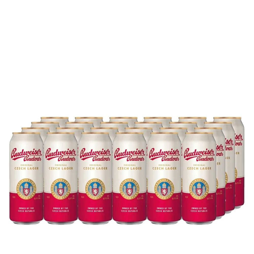 Budweiser Budvar Lezak Palette 24 x 0,5l Dosenbier