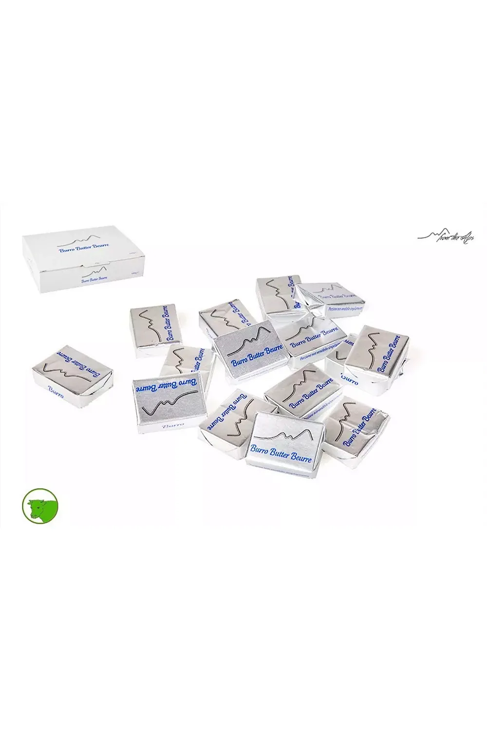 Butter Portionen (100 x 10 g) From the Alps