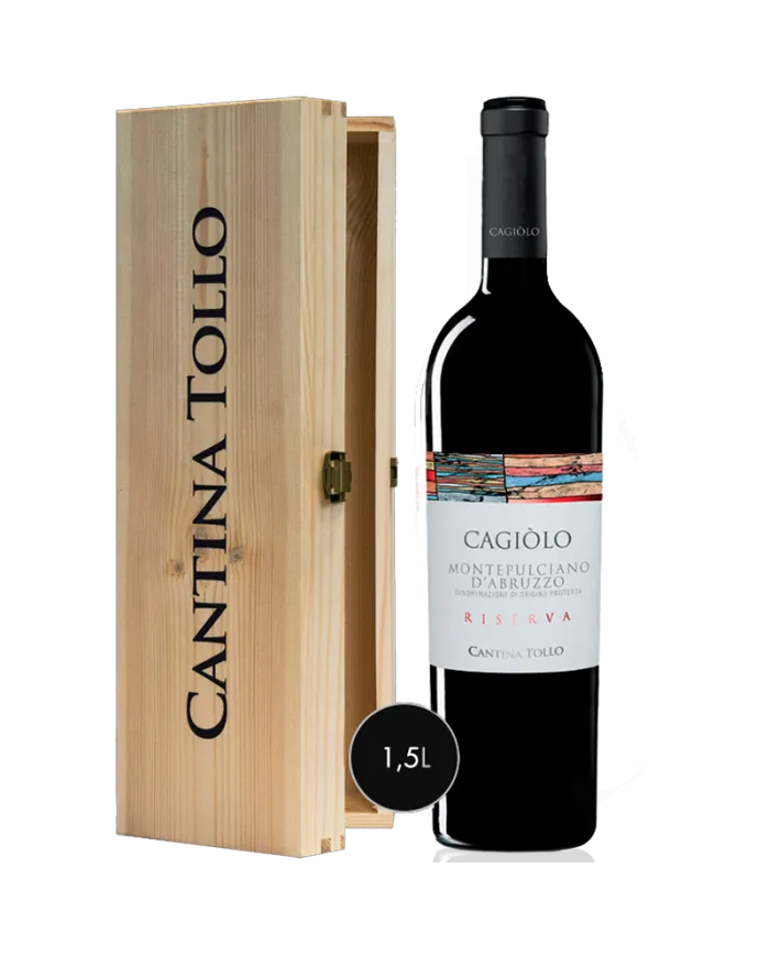 Cagiòlo Montepulciano D’Abruzzo Dop Riserva 2013 Magnum -Cantina Tollo