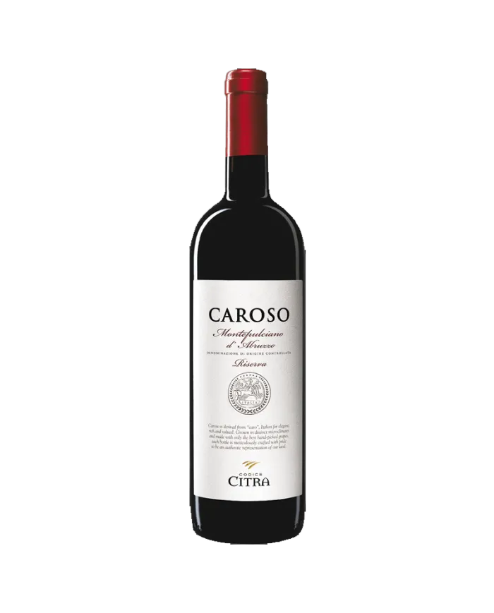 Caroso Montepulciano D'Abruzzo DOP Riserva 2018 - Codice Citra