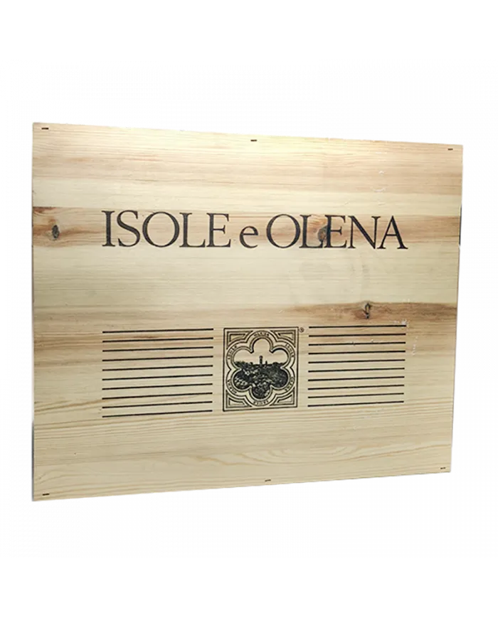 Cassa in legno Vuota da 6 bottiglie - Isole e Olena