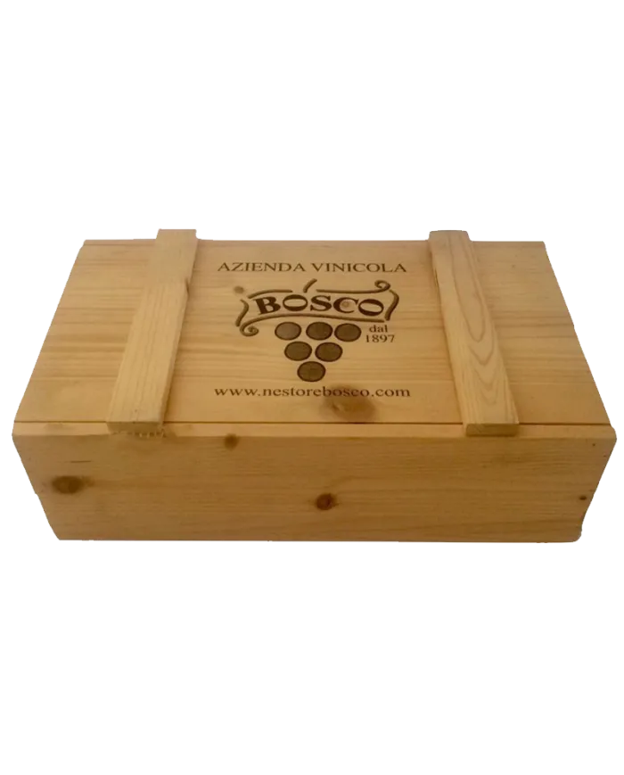 CASSA LEGNO 2 BT. VUOTA ORIGINALE - NESTORE BOSCO