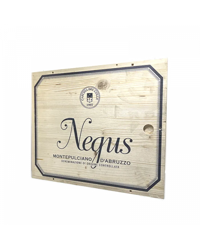 Cassa Legno vuota 6 bottiglie - Marotti Campi