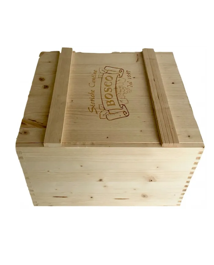 CASSA LEGNO VUOTA NUOVA ORIGINALE NESTORE BOSCO