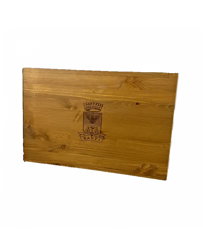 Cassetta in legno Vuota per 6 bottiglie - Banfi