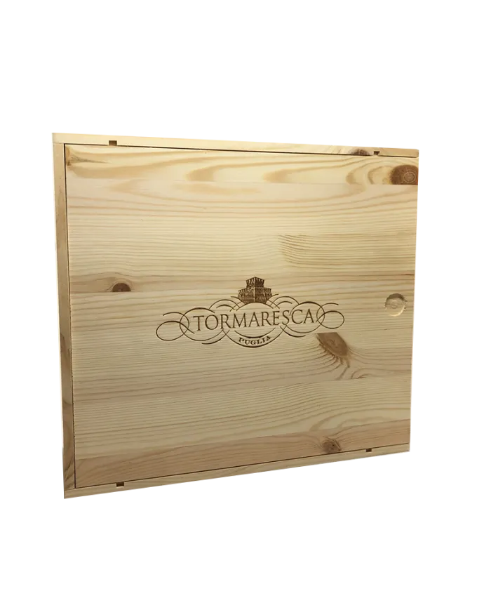 Cassetta in legno da 3 Bt Vuota Tormaresca - Antinori