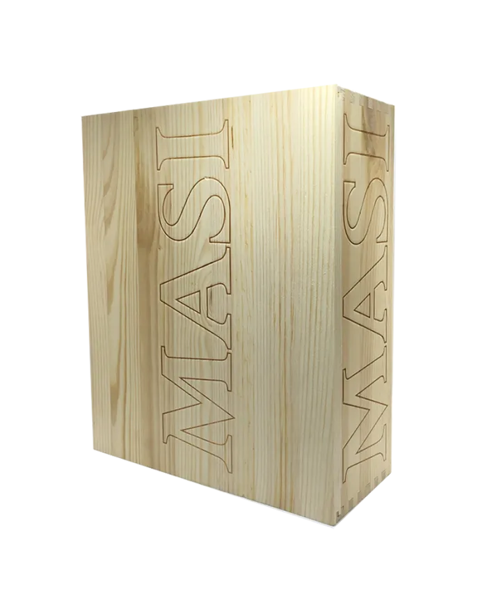 Cassetta legno Vuota da 3 bottiglie - Masi