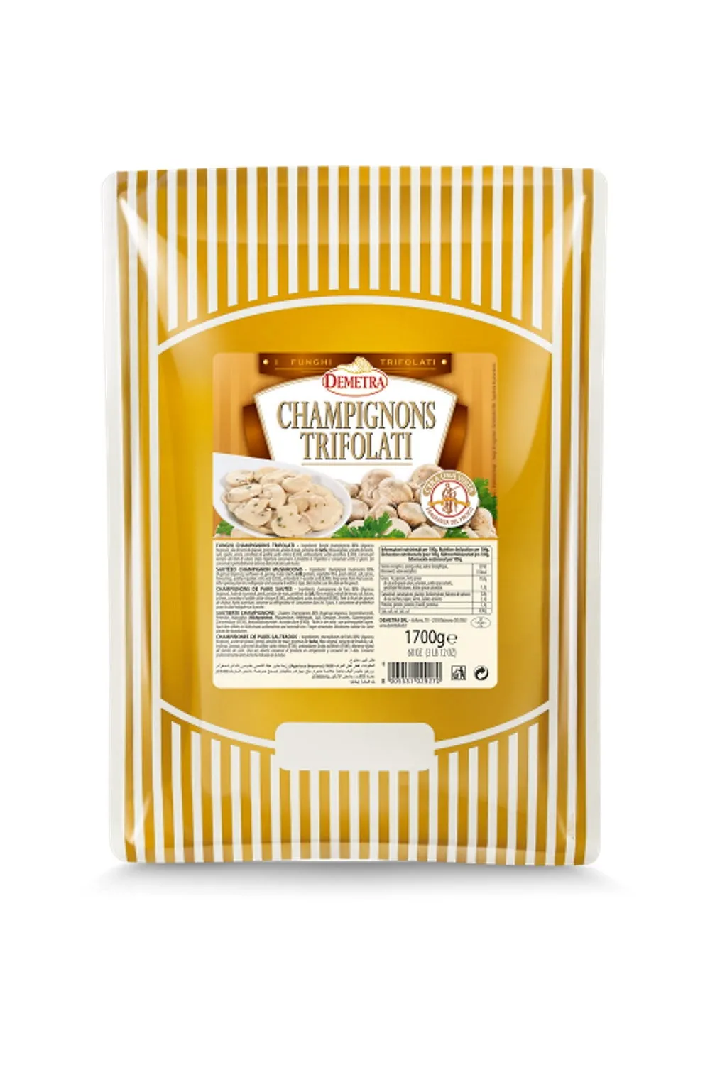 Champignons sautiert "C'era una volta" 1700 g Demetra
