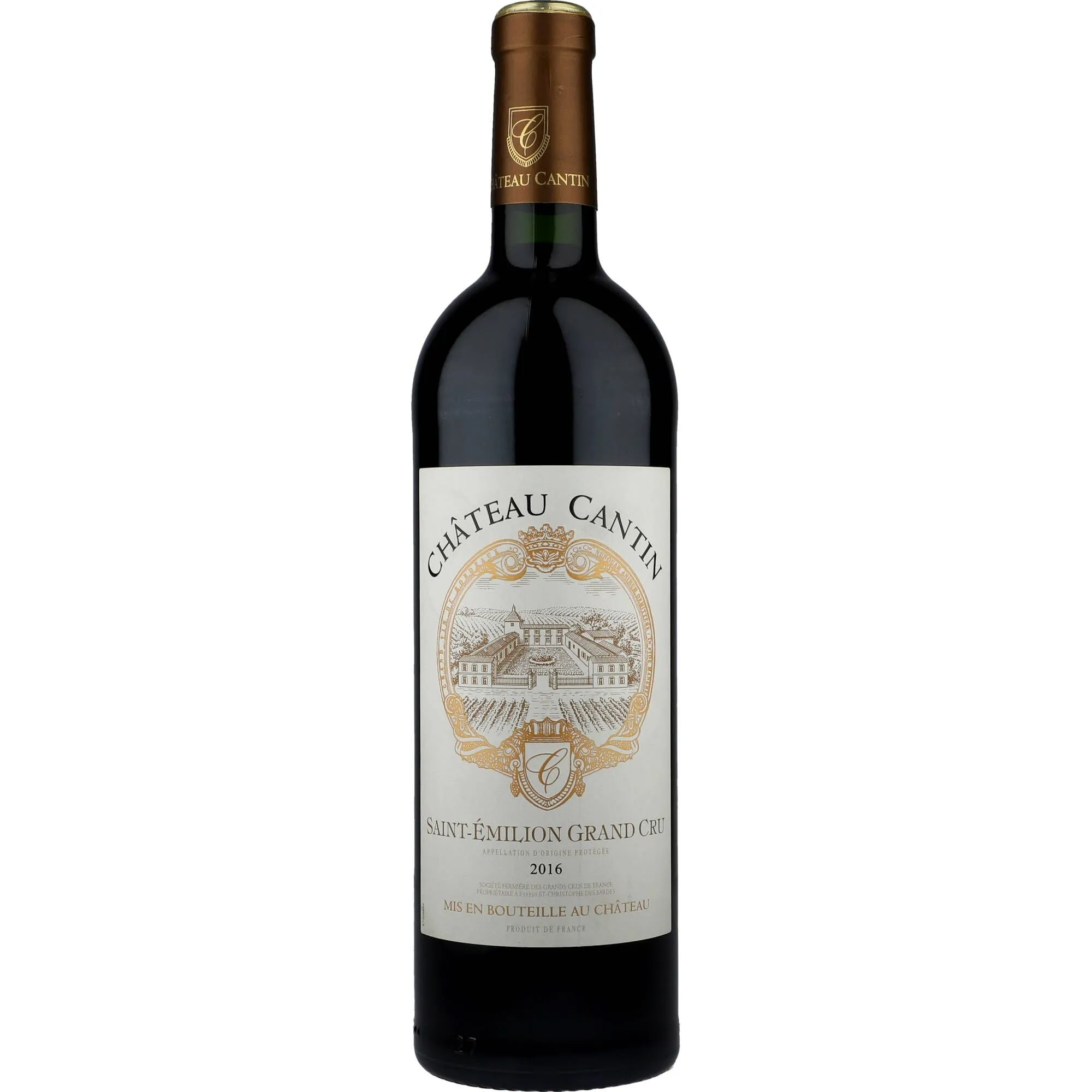 Château Cantin Saint-Émilion Grand Cru 14,5 % 0,75L FL