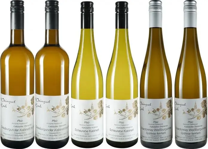 Weine zum Salat 6x 0,75 l