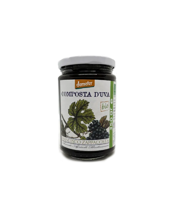 Composta d'Uva biodinamico 350 gr - az. Agrizola Francesco Zappacosta