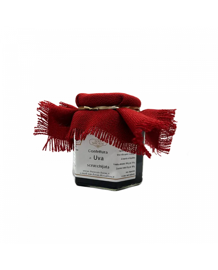 Confettura di uva scrucchijata 460 gr - Dora Sarchese